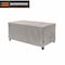 Modern Leisure Garrison Patio Ottoman/Coffee Table/Fire Pit Cover, Waterproof, 42 in. Lx22 in. Wx17 in. H, Granite 3122 - alternate 1